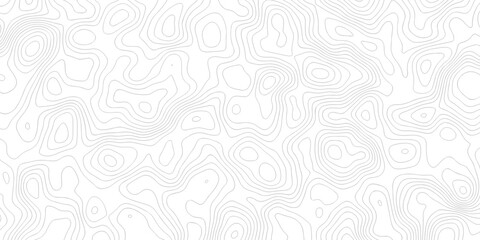 White geographic contour map. minimal area topography spiral line white background. landscape black line wireframe location diagram world map texture design.  © MOHAMMAD