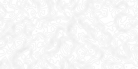 White geographic contour map. minimal area topography spiral line white background. landscape black line wireframe location diagram world map texture design.  © MOHAMMAD