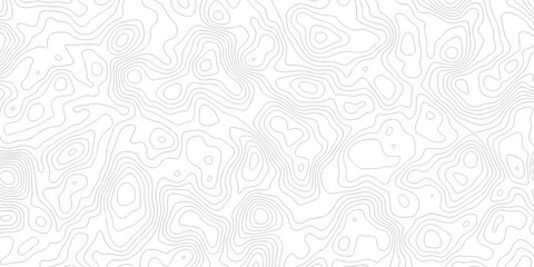 White geographic contour map. minimal area topography spiral line white background. landscape black line wireframe location diagram world map texture design.  © MOHAMMAD