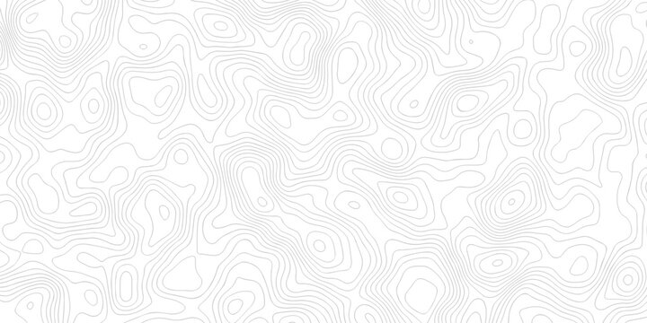 White geographic contour map.	minimal area topography spiral line white background. landscape black line wireframe location diagram world map texture design.
