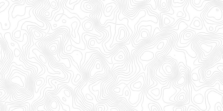 White geographic contour map.	minimal area topography spiral line white background. landscape black line wireframe location diagram world map texture design.
