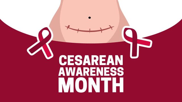Cesarean awareness month for better women's health