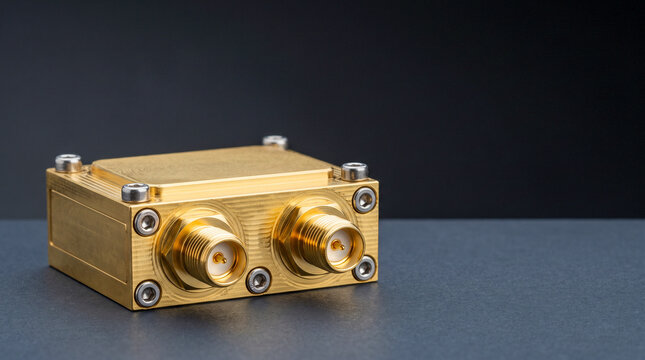 Cryogenic Microwave RF Module with Dual SMA Ports for Quantum Readout