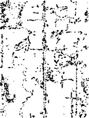 Fototapeta premium Distressed halftone dot pattern with grunge texture