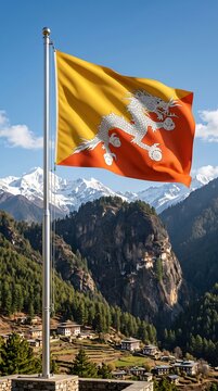 flag of Bhutan