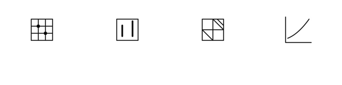Precision Agriculture Soil Sampling Line Icon Set - Field Grid, Nutrient Level, Variable Rate, Yield Correlation