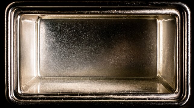 vault. Open, empty safe with dust inside, dim light on metallic surfaces. pitch deck slides, case study pages, designed for enterprise HRIS and productivity software interfaces.