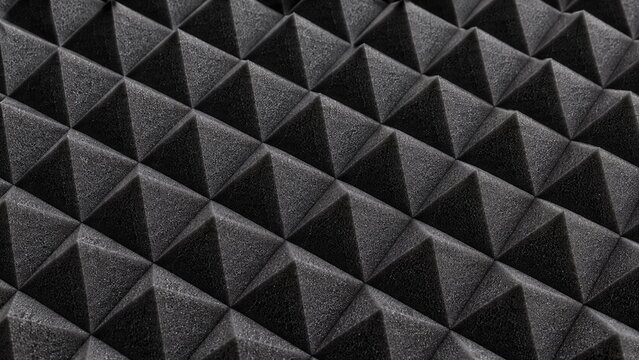 Pyramid Acoustic Foam Background. Acoustic Foam.