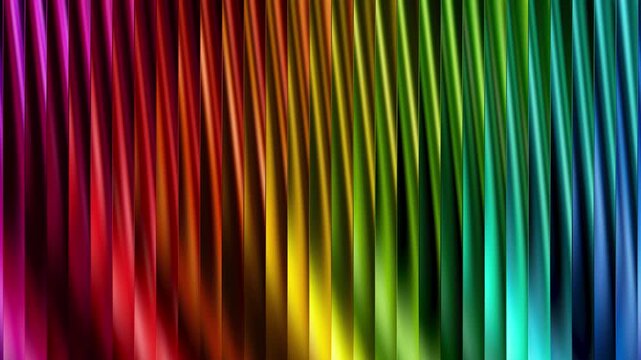 Abstract background with vertical colorful gradient stripes, dynamic light effect, modern digital art pattern with vibrant spectrum colors
