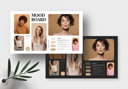 Look Style Mood Borad Template