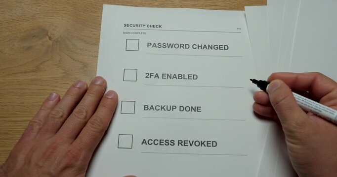 Close-up of 2FA Enabled checked on a security form. Concept for two-factor authentication, account protection, cybersecurity and secure access.