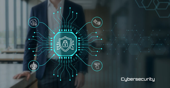 Advanced cybersecurity protection with AI and cloud integration technology