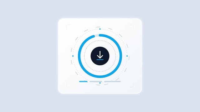 vector illustration of a security camera