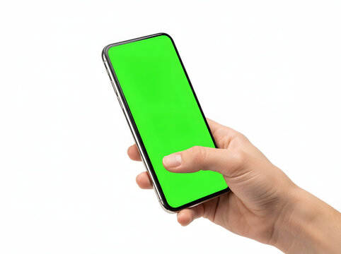 mobile phone in hand