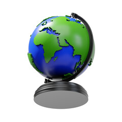 3d icon globe © prayoga work
