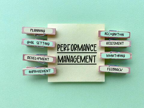 Performance Management Employee Evaluation Concept