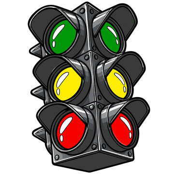 TRAFFIC LIGHT VECTOR