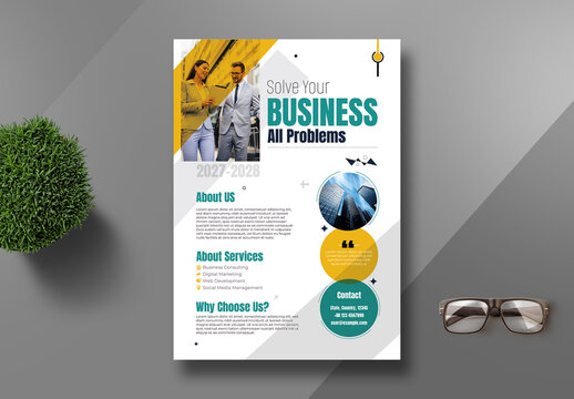 Corporate Business Solution Flyer Design