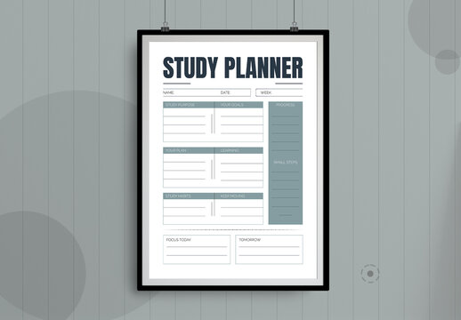 Study Planner Template
