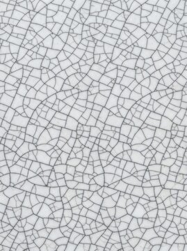 White crackled glaze ceramic texture abstract background