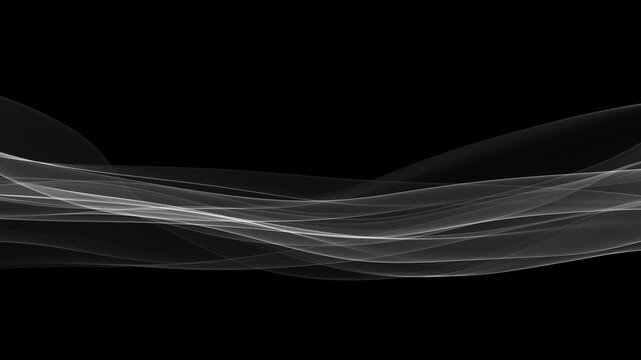 Abstract white lines - background loop