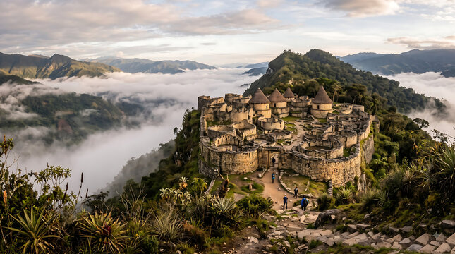 Kuelap Fortress Ruins, Chachapoyas Peru