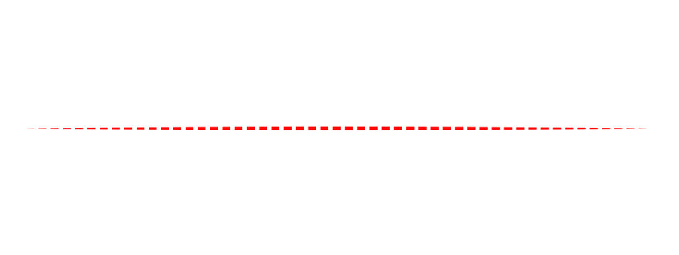 Dotted Red Fine Horizontal Line Text Divider transparent background