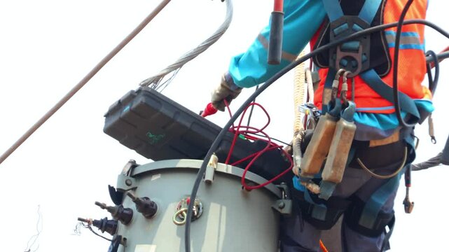 Transformer meggering is a test of the insulation resistance of a transformer using an insulation tester (megohmmeter) to determine the suitability and quality of the insulation material