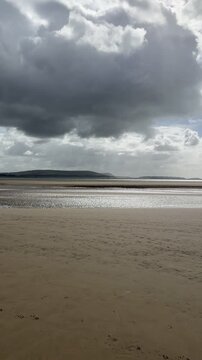 Welsh Lighthouse and Beach