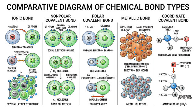 Educational Illustration of Chemical Reaction Mechanism and Collision Theory showing Energy Pathway and Transition State