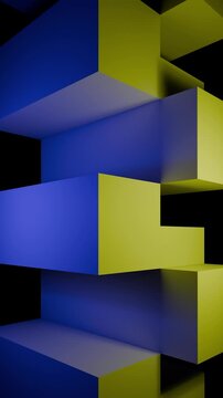 abstract background with squares Potrait