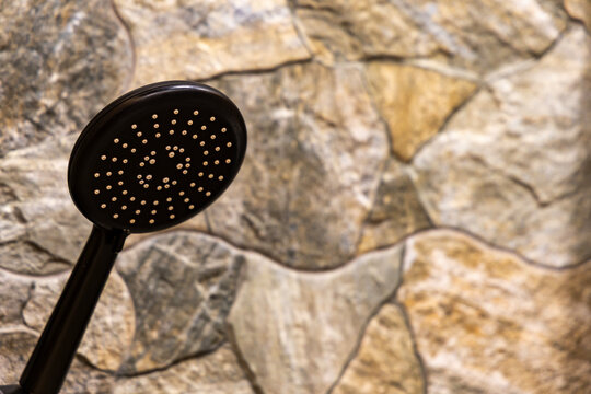 A modern hotel shower. Poland.