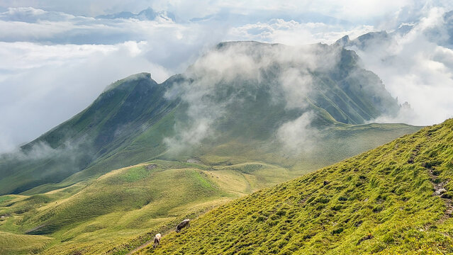 Stoos Ridge Hike, Switzerland