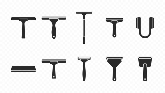 Furniture Tables Desks and Home Interior Tables Glyph Icon Set - Office Table, Desk Furniture, Home Table, Interior Desk Solid Vector