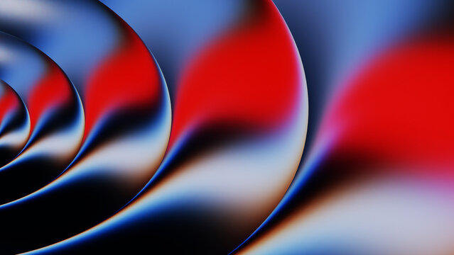 A vibrant metallic spiral creates an energetic fluid background