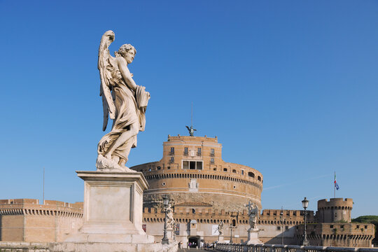 Rome, View of Castel Sant'Angelo