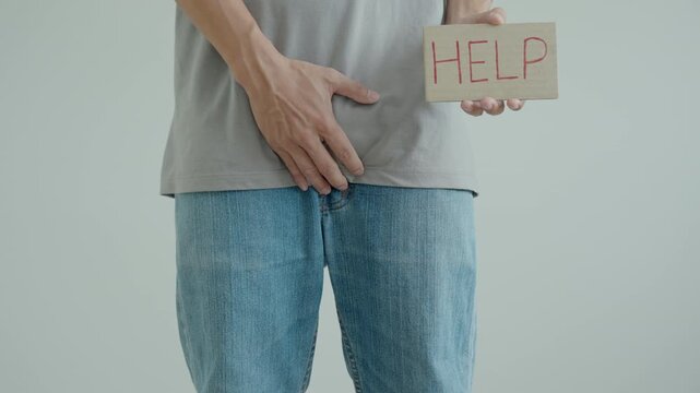 Man request for help private parts feeling discomfort from disease and inflammation. Venereal, testicular cancer. bladder problems, erectile dysfunction, premature ejaculation, prostate cancer