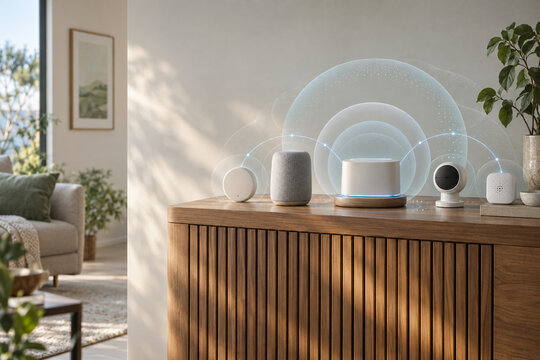 Private Local AI Hub Connecting Smart Home Devices
