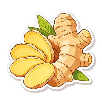 Ginger vector illustration