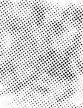 black and white dots