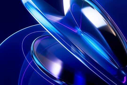 3D Interlocking Disc Quantum Computing Technology Background