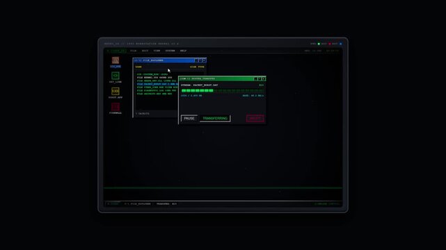 Digital computer terminal screen with multiple coding windows