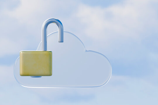 3D Unlocked Cloud Security Concept for Zero Trust Access Management