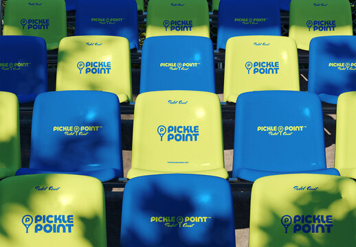 Stadium Seat Mockup