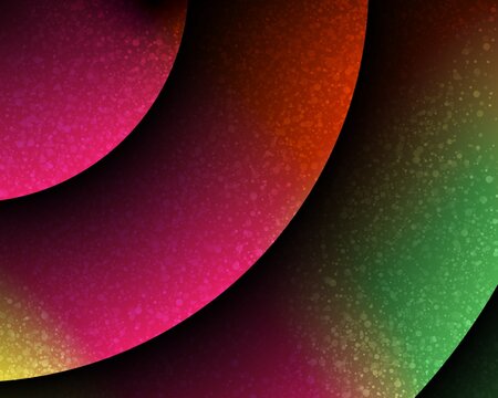 aesthetic colourful paper cut liquid line abstrack gradient background with dynamic shape