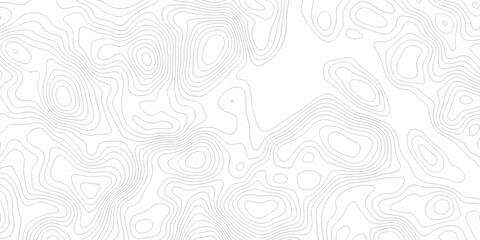 White paper topography map creative discovery spiral wave grid stripe line map topography textile fabric design. black line wireframe isoline location diagram. © haven lklkj11