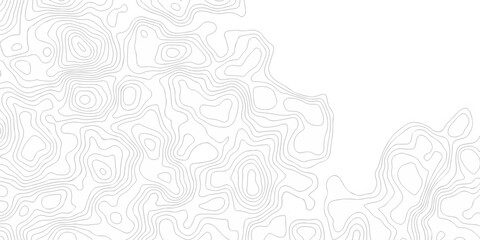 White spiral area paper topography map creative discovery. dynamic wave grid stripe line map topography textile fabric design. vector topographic map line drawing. © haven lklkj11