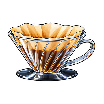 Glass Pour Over Coffee Dripper