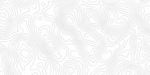 White paper topography map creative discovery spiral wave grid stripe line map topography textile fabric design.  black line wireframe isoline location diagram.  © haven lklkj11