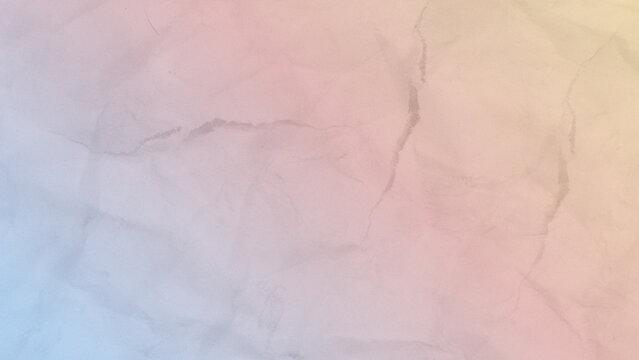 Soft pastel gradient background featuring a subtle crumpled paper texture crumpled gradient background wrinkled abstract